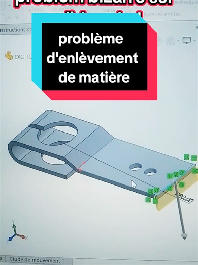 Réponse à @teurneurindustrial problème d'enlèvement de matière sue solidworks tôlerie ! #sheetmetal #solidworksprogress