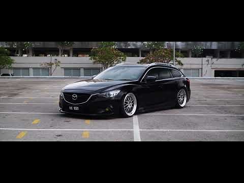 Slammed Mazda 6 Stationwagon On 20" Wheels