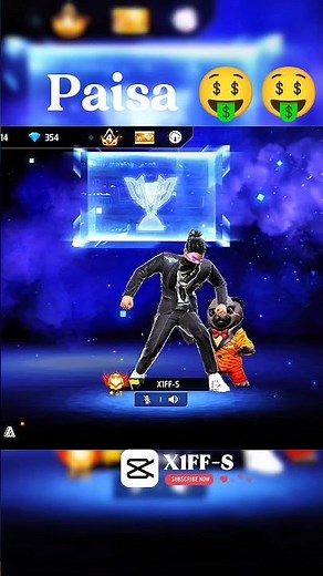 Paisa FF Song 🤑🤑. #freefire #paisa #shortsfeed