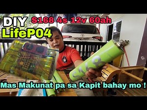 s168 Lifepo4 battery build - 4s 12 volts with BMS Active balancer