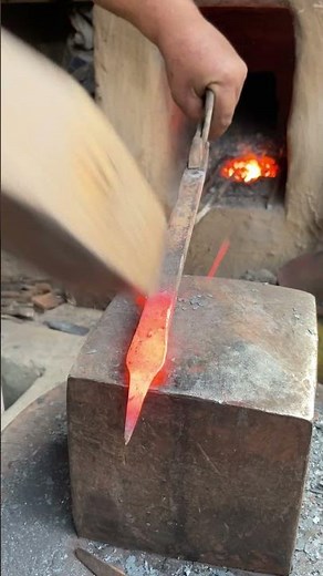 Hand Forged Chisel 🔥 | Traditional Tool Making #blacksmith