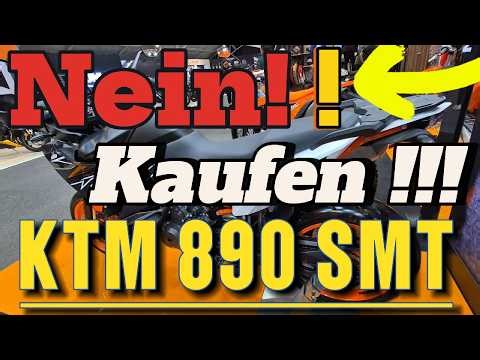 The 5 most important reasons why you shouldn't buy a KTM 890 SMT (test reports)