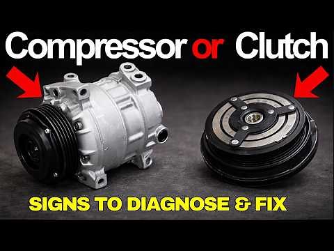 Bad AC Compressor or Clutch? Bad Car AC Compressor Clutch Symptoms and how to fix them