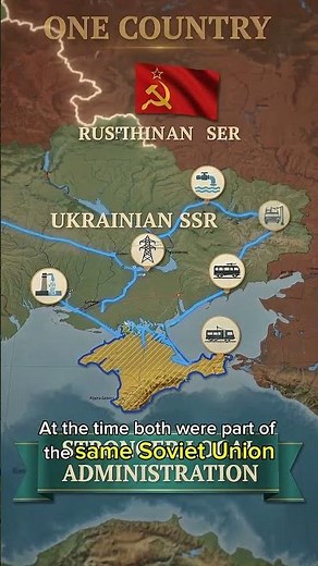 Why Did Russia Give Crimea to Ukraine?#History #Crimea #Ukraine #Russia #SovietUnion #Geography