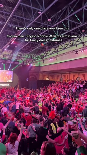 Celebrating British Culture at the Darts Championship