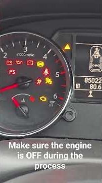 Nissan Airbag light blinking / Airbag light Reset