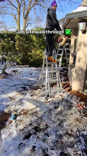 Gutter Guys Plus on Instagram: "Boss pulled up for the job site check 😅 We do walk-throughs because it’s the little details that make the difference. Caught one thing, fixed it on the spot, and kept it moving. That’s how we keep installs clean and solid. 💧🔧 #gutterguysplus #gutters #teamwork #walkthroughs"