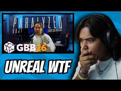 PRO Singer REACTS TO KAJI - PARALYZED / GBB26: World League Solo Wildcard #gbb26