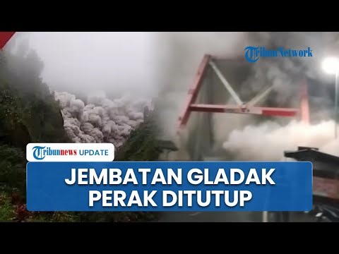 Awan Panas Gunung Semeru Capai 13 Km, Jembatan Gladak Perak Ditutup Demi Keselamatan