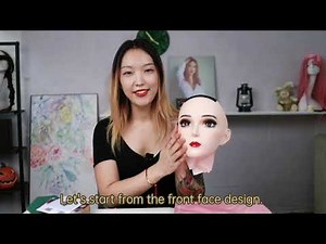 Transgender Unboxing Tammie The Doll Mask with Latex and Trying On| Moli's Studio English Subtitles