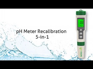 Aero-Gro 5-in-1 pH Meter Recalibration