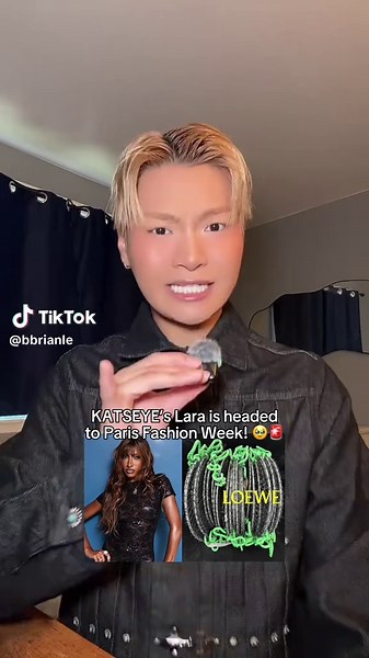 Lara is officially attending Paris Fashion Week on October 2nd for the LOEWE show 🥹😭🚨 I already know she’s about to serve LOOKS ⭐️ i’m so proud of her #katseye #eyekons #kpop #lararaj #LOEWE