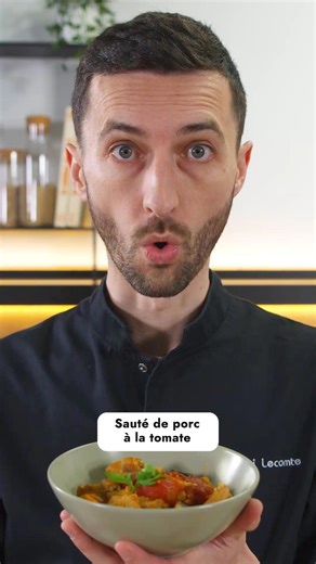 Sauté de porc à la tomate