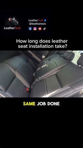 Leather Seat Installation: How Long Does It REALLY Take? (DIY vs Pro)
