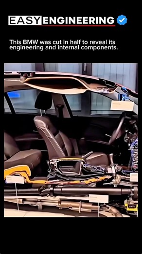 BMW Cut in Half to Reveal Its Engineering #bmw #automobile #engineering #tech