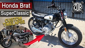 27K views · 950 reactions | Bienvenidos a un nuevo video de su canal de custom favorito, en esta ocasión les traemos el time-lapse del proceso de modificación de esta genial Honda Tool 125 a esta increíble nueva Honda Brat Super Classic!! | ZDR Custom Moto | Facebook