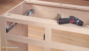 How To Install Drawer Slides On Face Frame Cabinets