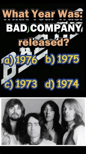 WHAT YEAR WAS?? BAD COMPANY | FRANKS BASS COVERS #musictrivia