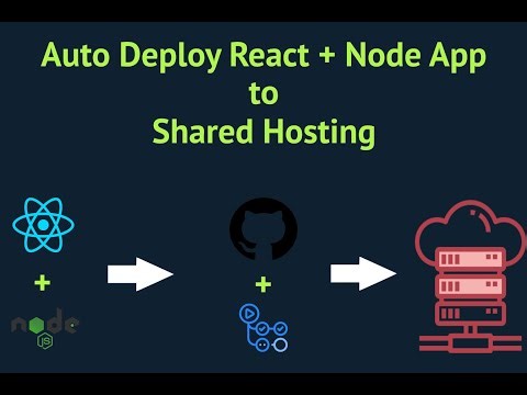 Auto Deploy Fullstack Node.js & React App to cPanel Shared Hosting (GitHub Actions + FTP)