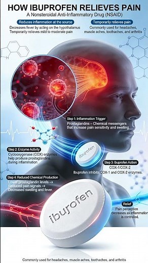How Ibuprofen Actually Relieves Pain