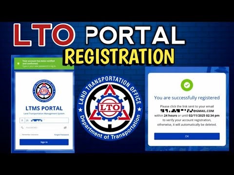 LTO Portal Registration for New Applicants 2026 | Paano mag register sa LTMS Portal 2026 | Davz