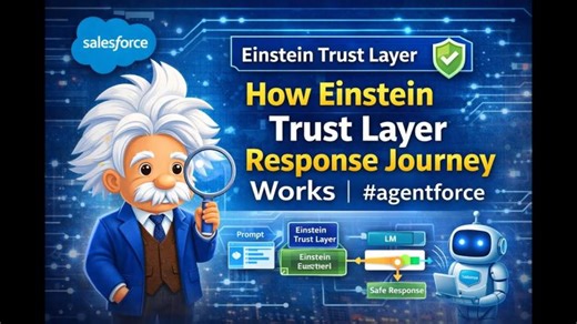 #8 - Einstein Trust Layer Response Journey Explained – Salesforce #Agentforce | Amit S.
