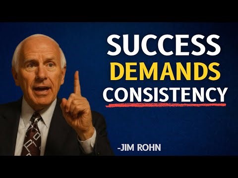 Success Demands Consistency — Jim Rohn Motivation