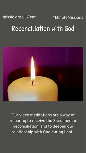 Meditation: Reconciliation with God
