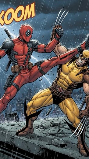 54K views · 1K reactions | Wolverine vs Deadpool: Immortality Tested | Comic Journey | Facebook