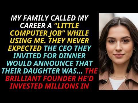 My Family Mocked My 'Little Computer Job'—Then The CEO At Their Dinner Revealed He Invested Mill
