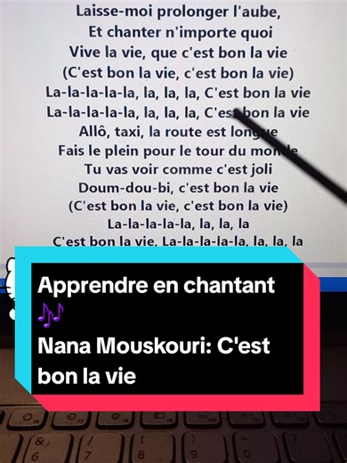 C'est bon la vie avec Nana Mouskouri : un voyage musical