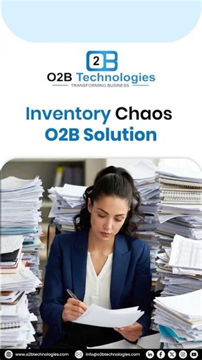Inventory Chaos? Fix It Fast with O2B ERP Solution 🚀