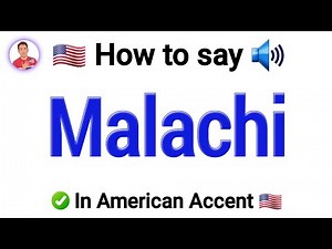 🇺🇲How To Pronounce Malachi In American Accent | Malachi Pronunciation