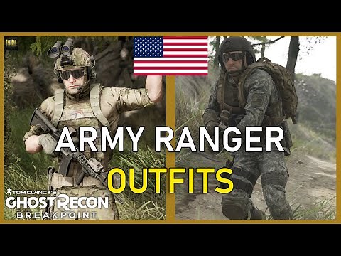 US Army Ranger Outfit Guide / Showcase | Ghost Recon Breakpoint