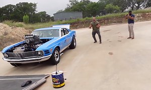 Bill Goldberg's 1970 Ford Mustang Boss 429 "Lawman" Has No Mufflers, Sounds Mad