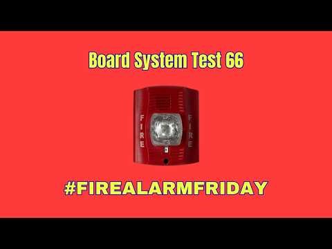 Board System Test 66 with the Fire Lite MS-5UD l #FireAlarmFriday