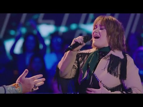 Ruby Leigh performs Monday night in 'The Voice' Knockouts
