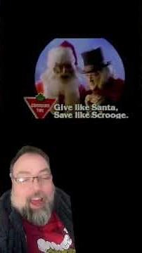Canadian tire Ebeneezer Scrooge commercials… does anyone remember them? ￼