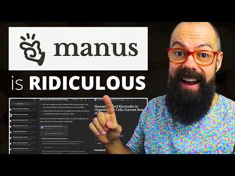 Manus AI Might Be the Most Powerful Tool for Researchers Yet