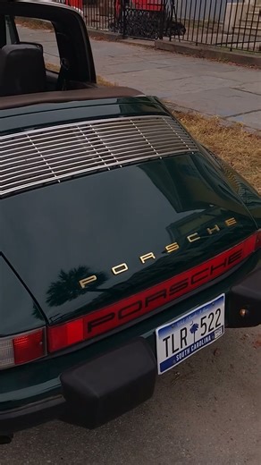 Porsche 911 930 Targa spotted in Charleston