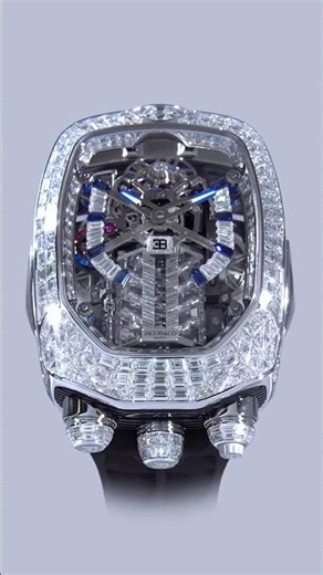 World’s Craziest Luxury Watch – Bugatti Chiron Tourbillon