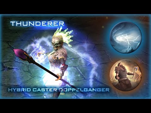 Titan Quest _ Thunder Nuker _ Hybrid Caster Doppelganger Thunderer Build
