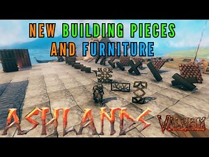 Valheim Ashlands - New building pieces and furniture!