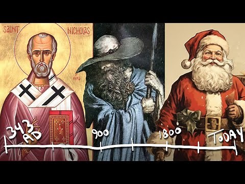 How Did Saint Nicholas become Santa Claus?