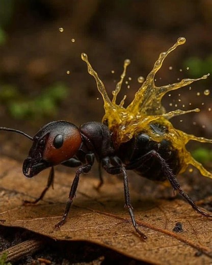 Exploding Ant — Nature का Suicide Bomber! 🐜💣