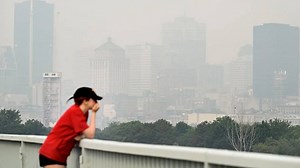Quebec wildfires: Impact of smog warnings, poor air quality on health