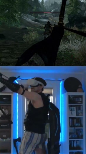 I’m Always Careful… | [40 # 🏹]😜🤯 #skyrim #shorts #skyrimvr #katwalkc2 #chim