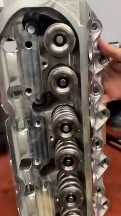 4,500 HP Billet LS, Pt.3 – Heads We are using All Pro 12-4 cast cylinder heads for this application. They are solid and there is no water running through them. They work really well at high horsepower with billet blocks thanks to their 1 inch thick deck and HIPS treatment. The key benefit of cast heads is that LDRA and PDRA rules give a 50 lb. weight reduction versus billet heads. The valves are titanium and paired with a proprietary spring kit made for us by Manley Performance. The finished hea