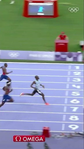 Tebogo makes history! 🥇⚡ Olympic gold in Men's 200m🏃‍♂️ #Olympics #Paris2024