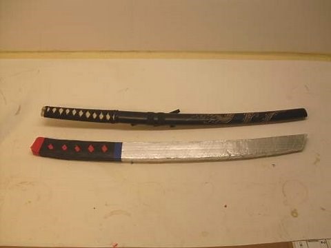 How to Make a Cardboard Katana - Samurai Sword